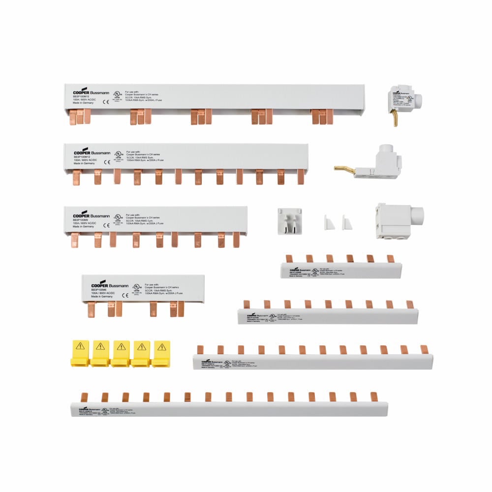 ECAPMP 3-Phase Busbar End Cap, For Use With Comb Busbar