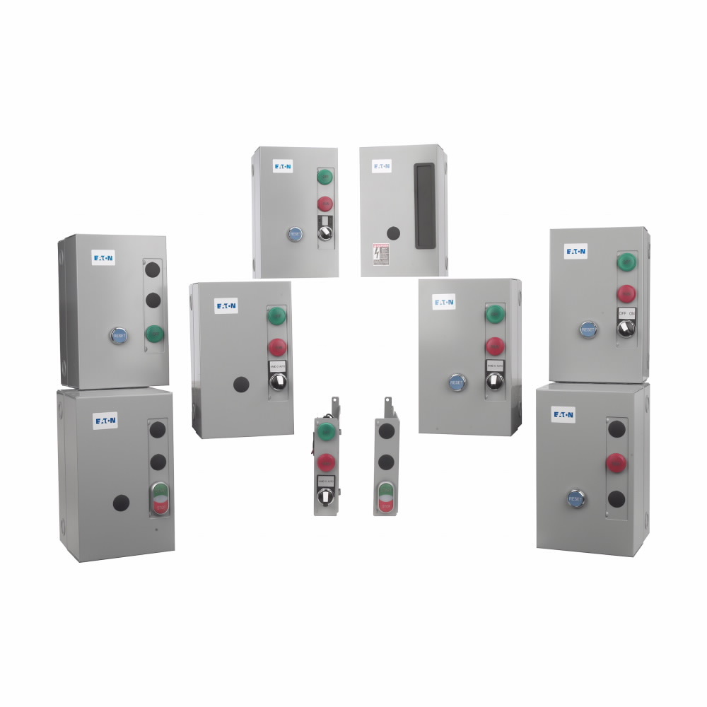ECN0501AAA-R63/B Freedom Full Voltage Non-Reversing Non-Combination NEMA Starter, 110/120 V AC V Coil, NEMA 1 Enclosure