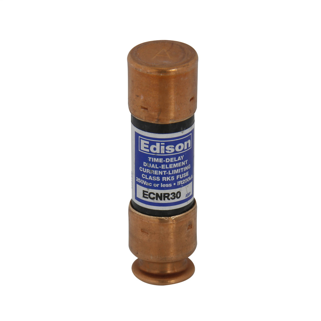ECNR3 Current Limiting Time Delay Fuse, 3 A, 250 V AC/125 V DC, 200 kAIC Interrupt, RK5 Class