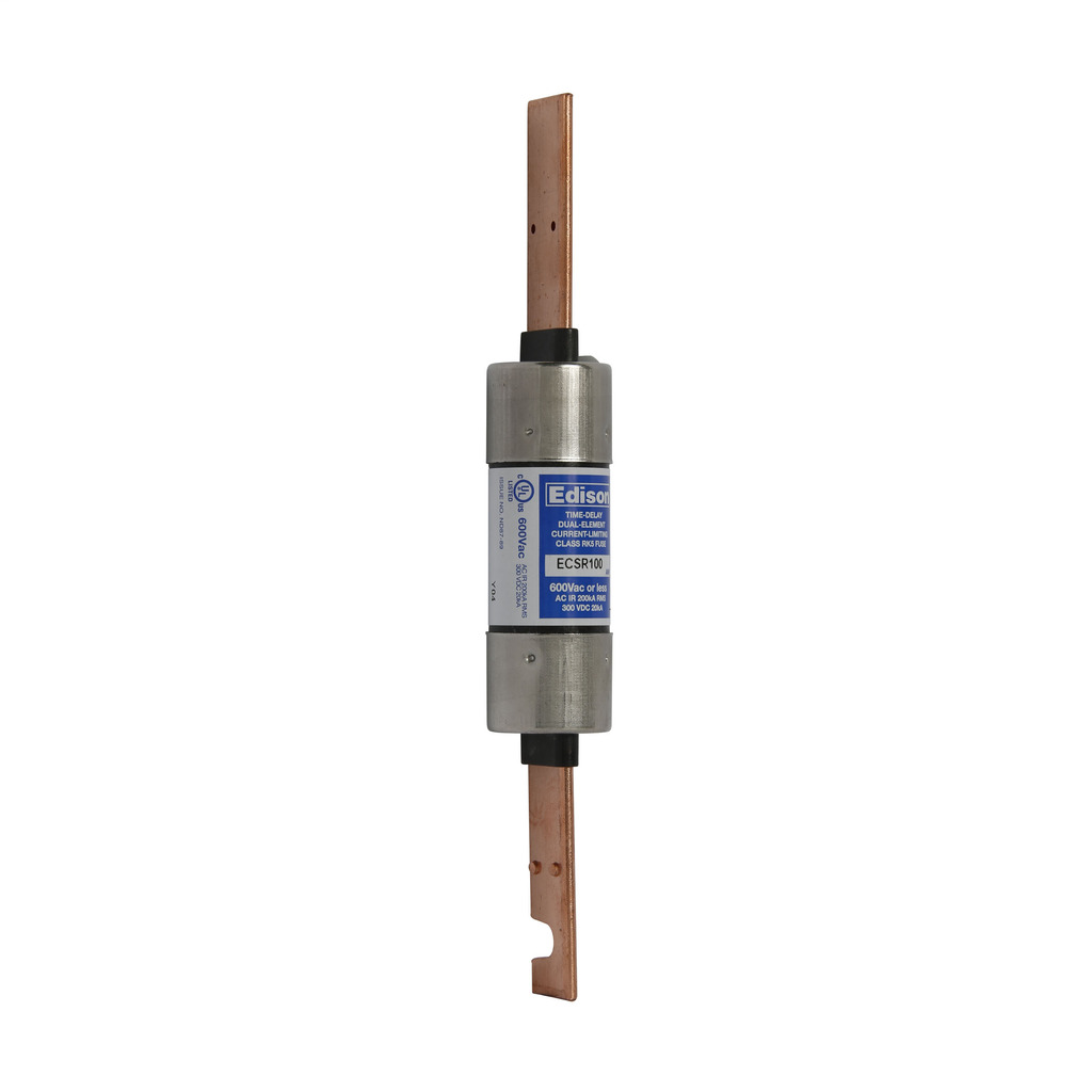 ECSR90 Bullet Current Limiting Time Delay Fuse, 90 A, 600 V, 200 kAIC Interrupt, RK5 Class, Cartridge Body