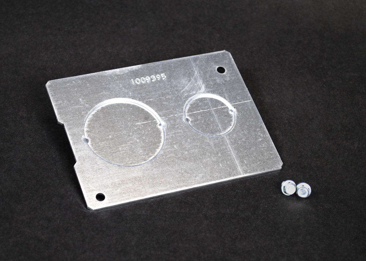 Evolution; Series Knockout Plate; For EFB8 and EFB10 Floor Box