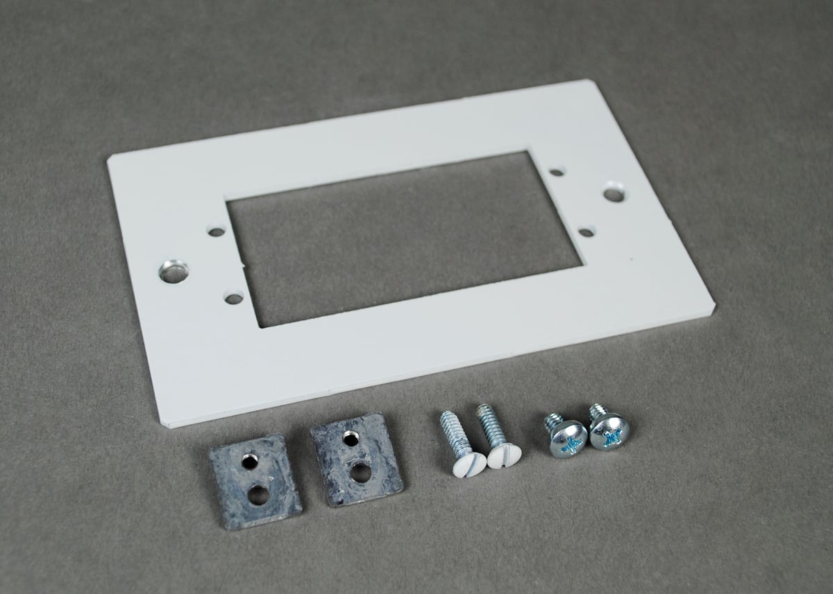 d EFB-AAP Evolution; Series EFB6 Floor Box Device Plate