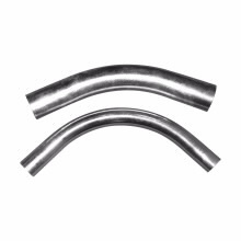 EL10090 Corrosion-Resistant Standard Conduit Elbow, 1 in Trade, 90 deg, Steel, Zinc Plated