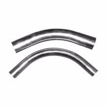 EL30045 Standard Conduit Elbow, 3 in Trade, 45 deg, Steel, Zinc Plated