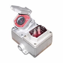 ENR22151GFI Ark-Gard ENR-GFCI 2-Gang Dead End Explosionproof Receptacle Assembly Kit, 125 VAC, 15 A