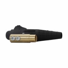 E-Z1018-8392 Cam-Lok Standard Series Non-Vulcanized Female Plug, 600 VAC/VDC, 400 A, 4/0 to 2/0 AWG Wire, Double Setscrew Connection, NEMA 3R NEMA Rating