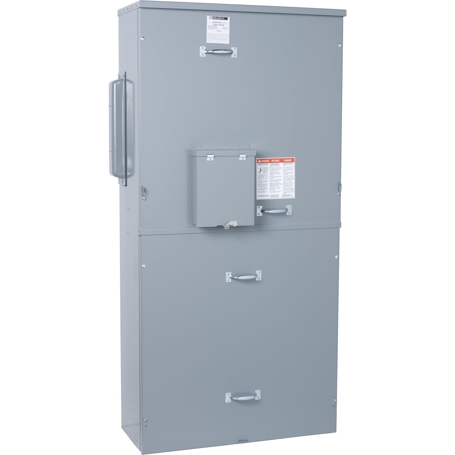 EZM11200FSE Main Unit, EZ Meter Pak, 1200 Amp, 120/240V, 1 Phase, 3 Wire, Aluminum Busbar, Main Fusible Switch, UG, EUSERC