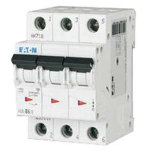 FAZ-B40/3 Miniature Circuit Breaker, 40 Amp, 3 Pole, 277/480V
