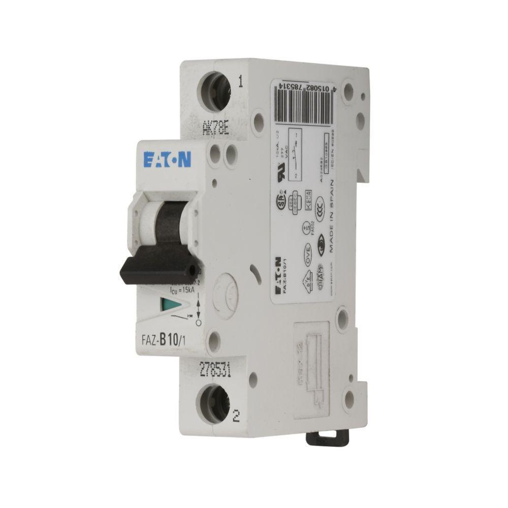 FAZ-C15/1-NA-SP Miniature Circuit Breaker, 15 Amp, 1 Pole, 277V