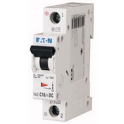 FAZ-C7/1-SP Miniature Circuit Breaker, 7 Amp, 1 Pole, 277V