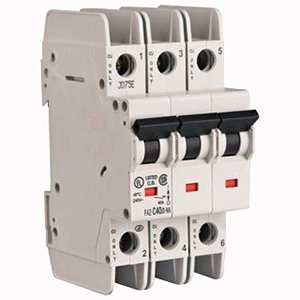 FAZ-D15/3 Miniature Circuit Breaker, 15 Amp, 3 Pole, 277/480V