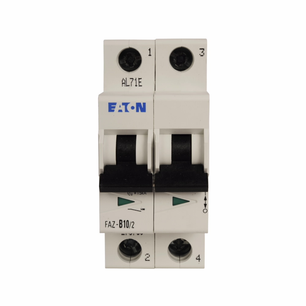 FAZ-D16/2 Miniature Circuit Breaker, 16 Amp, 2 Pole, 277/480V
