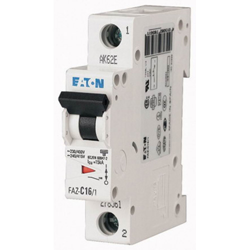 FAZ-S6/1 Miniature Circuit Breaker, 6 Amp, 1 Pole, 277V