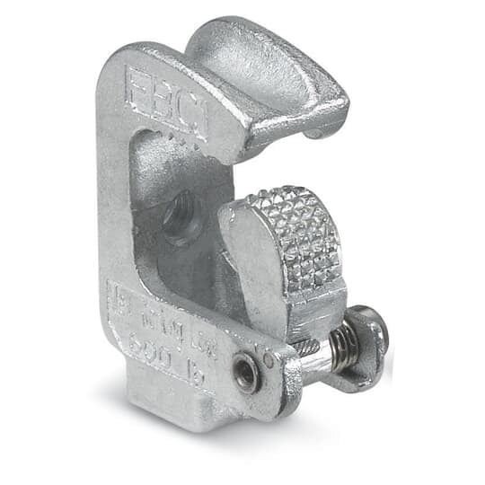 FBC1 Kindorf Heavy Duty Beam Clamp, 1/4-20 Rod, 1/4 to 5/8 in THK, 250 lb Load, Cast Steel