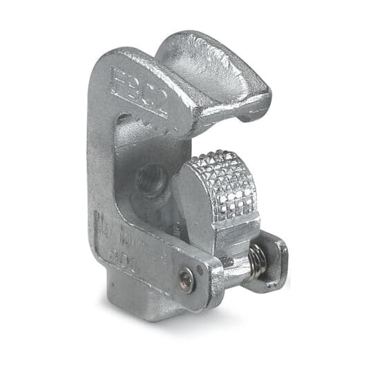 FBC2 Kindorf Heavy Duty Beam Clamp, 3/8-16 Rod, 1/4 to 5/8 in THK Flange, 600 lb Load, Cast Steel