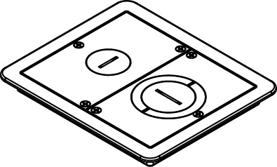 Floorport Flanged Furn Feed Al