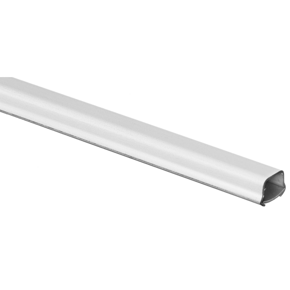 HBL50010W Standard Metallic Raceway Base and Cover, 10 ft L x 0.76 in W x 0.53 in H, Rolled Steel