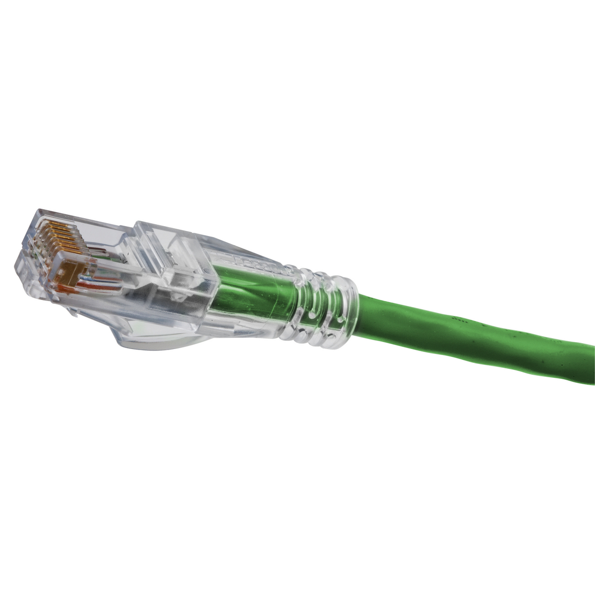 HC5EGN10 Slim CM Rated Standard Patch Cord, Cat 5e, (8) 24 AWG UTP Stranded Copper Conductor, RJ45 Plug Connector, 10 ft L Cord