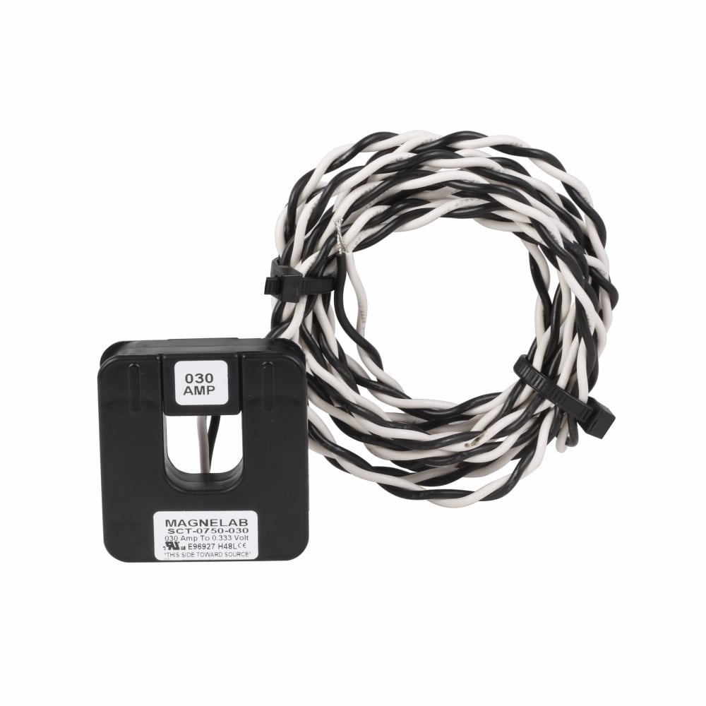 IQ35M-SO-125-200 Range Solid Core Low Current Transducer, 200 A Primary, 50/400 Hz, 0.33 V AC