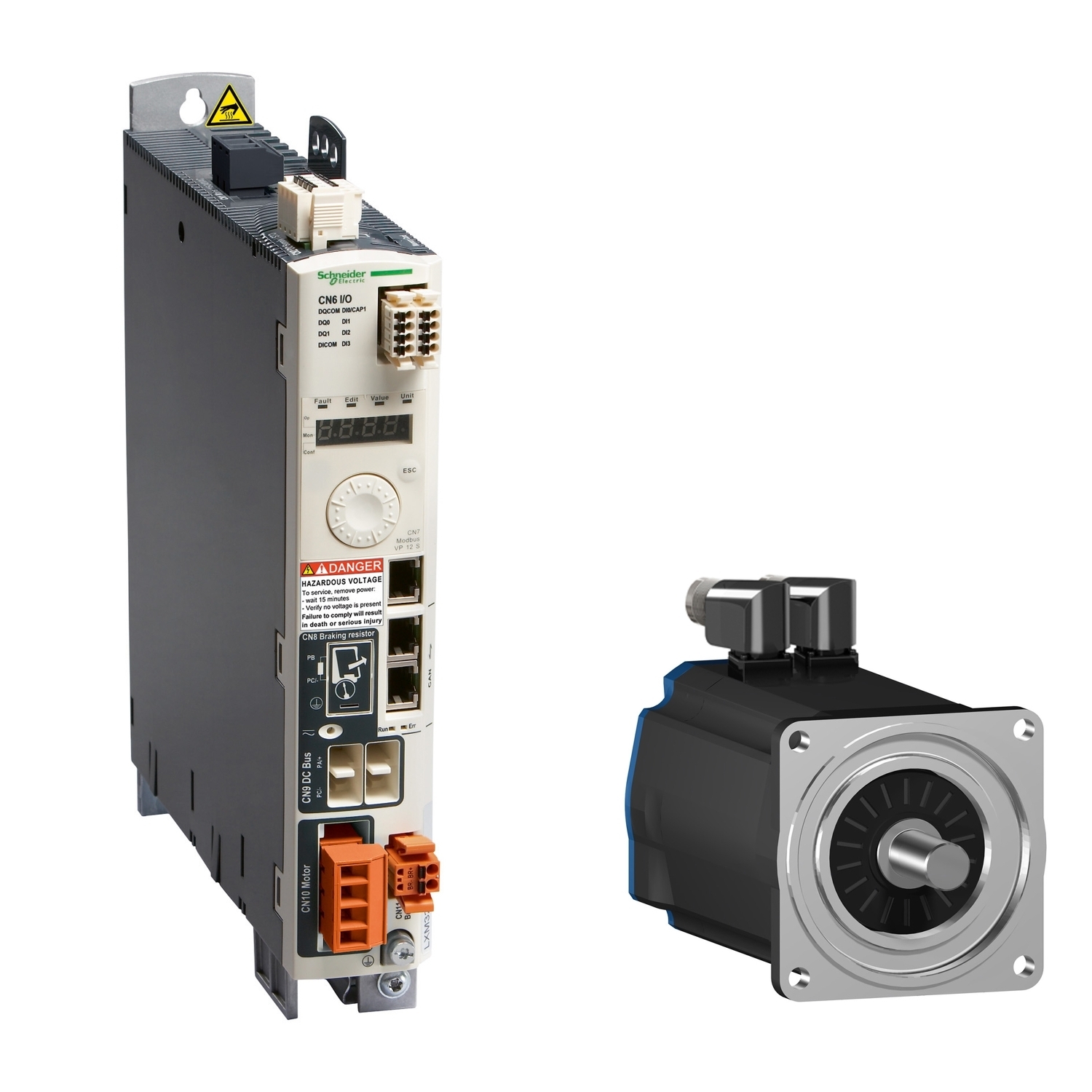 LXM32AD30M2 Lexium Motion Servo Drive With Integrated EMC Filter, 230 V AC, 30 A, 50/60 Hz, 0.8/1.6 kW