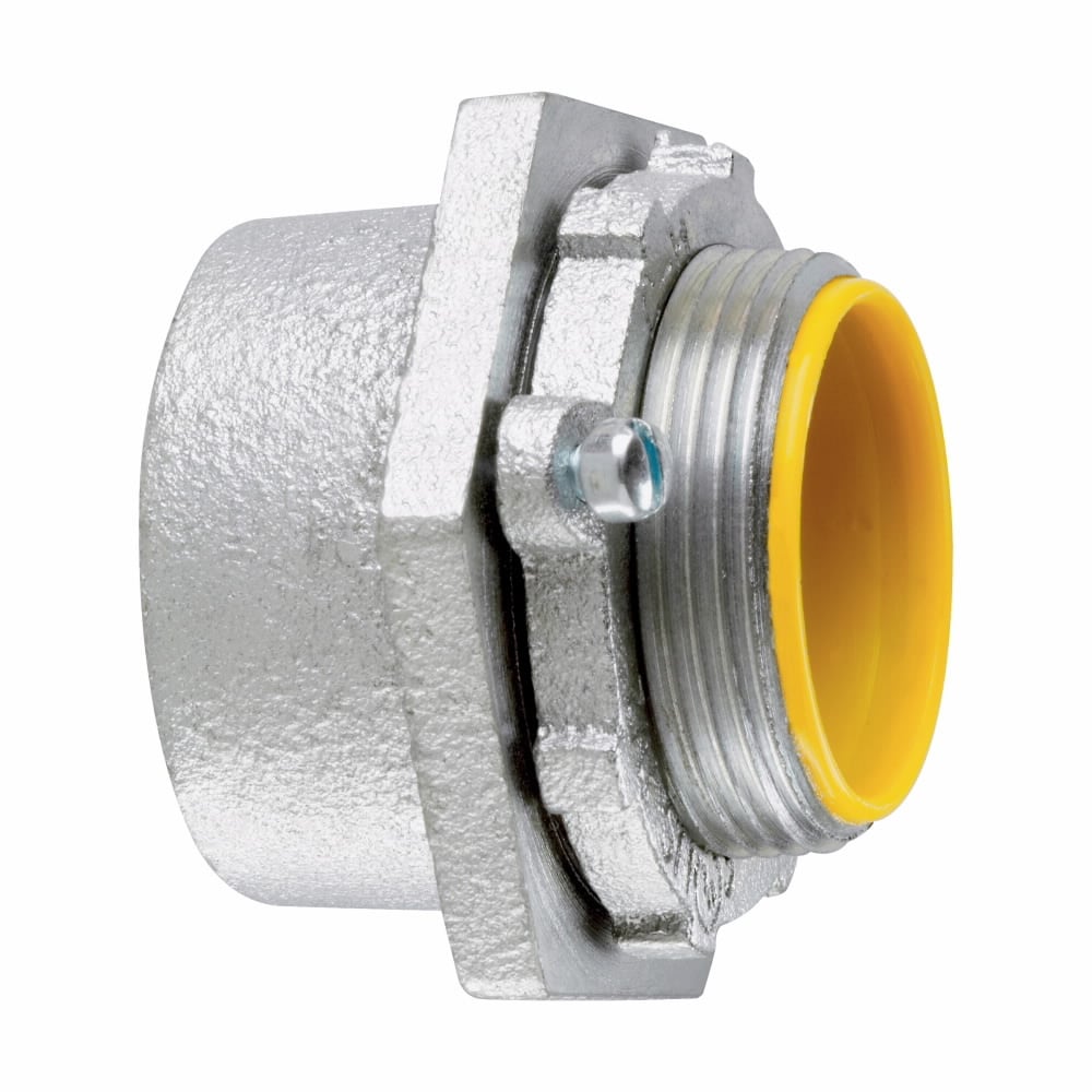 MHUB6 HDG Conduit Hub, 2 in, For Use With Rigid/IMC Conduit, Malleable Iron, Hot Dipped Galvanized
