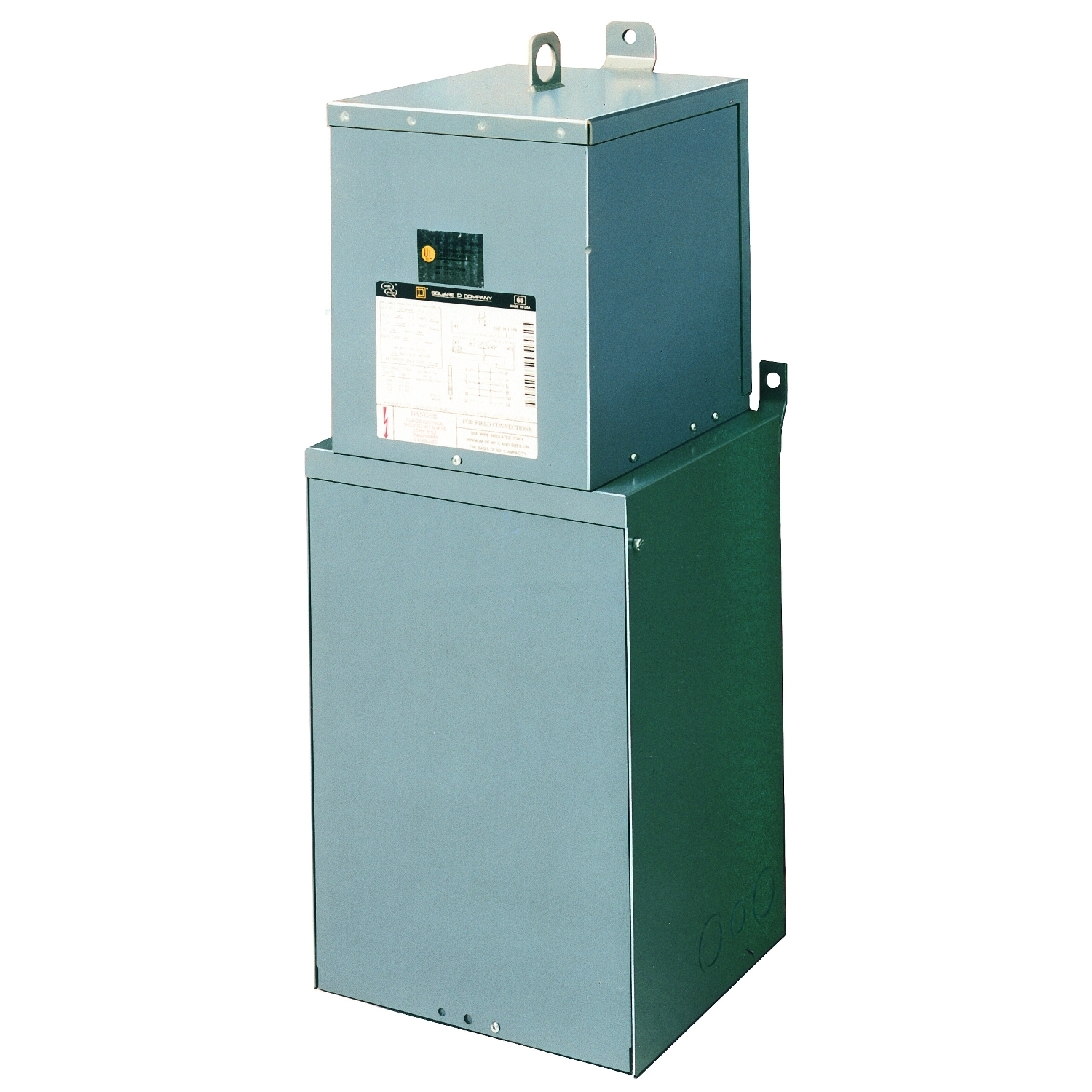MPZB7S40F25K Mini Power-Zone Sealed Transformer, 480 V Primary, 120/240 V Secondary, 7.5 kVA, 1 Phase