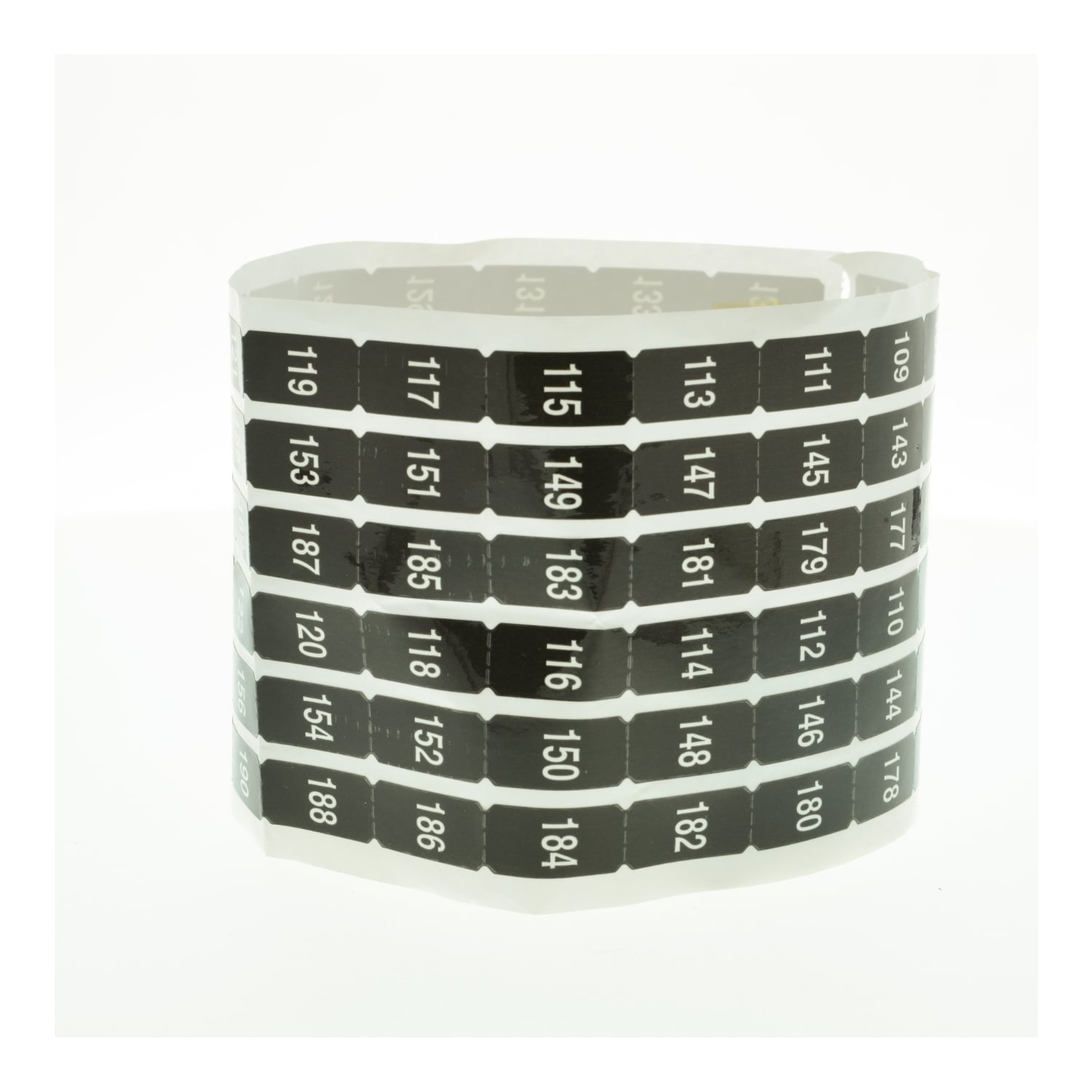 NF204OE Number Strip, For Use With I-Line NF Circuit Breaker Panelboard, 103 to 204 Odd/Even Number