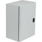 Wall mounted steel enclosure, Spacial S3DC, plain door, without plain chasis, 600x400x250mm, IP66, IK10