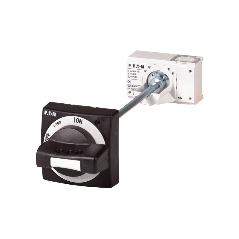 NZM2-XHB Lockable Main Switch Assembly Kit With Axe and Door Interlock, For Use With NZM, NZM1-4 Switch Disconnector, Power, Molded Case Circuit Breaker, Black