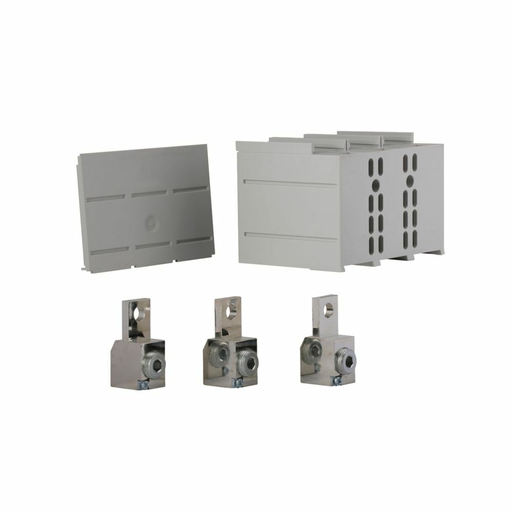 NZM3-XKA2 Tunnel Terminal, For Use With 3-Pole NZM1-4 Molded Case Circuit Breaker, 1 AWG to 500 kcmil, 2 AWG to 500 kcmil Aluminum/Copper