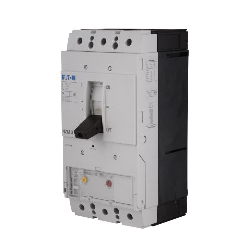 NZMN3-AE400-NA Type NZM3 Molded Case Circuit Breaker, 690 V AC, 400 A, 42/50 kA Interrupt, 3 Poles, Thermal Magnetic Trip