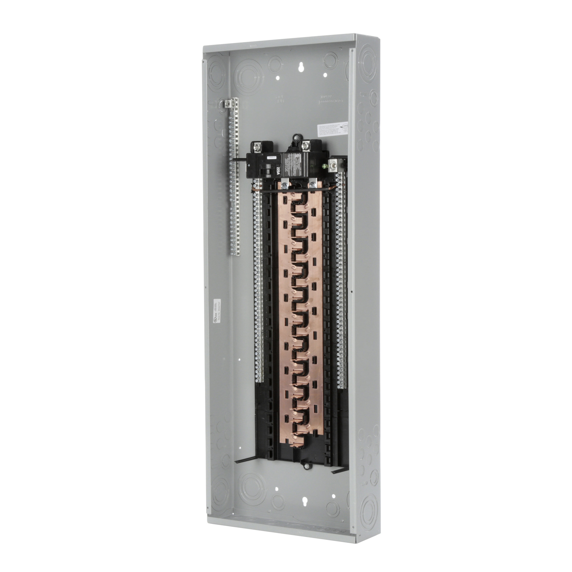 P4260B1225CU PL Series Single Phase Main Breaker Load Center, 120/240 V AC, 225 A, 22 kA Interrupt