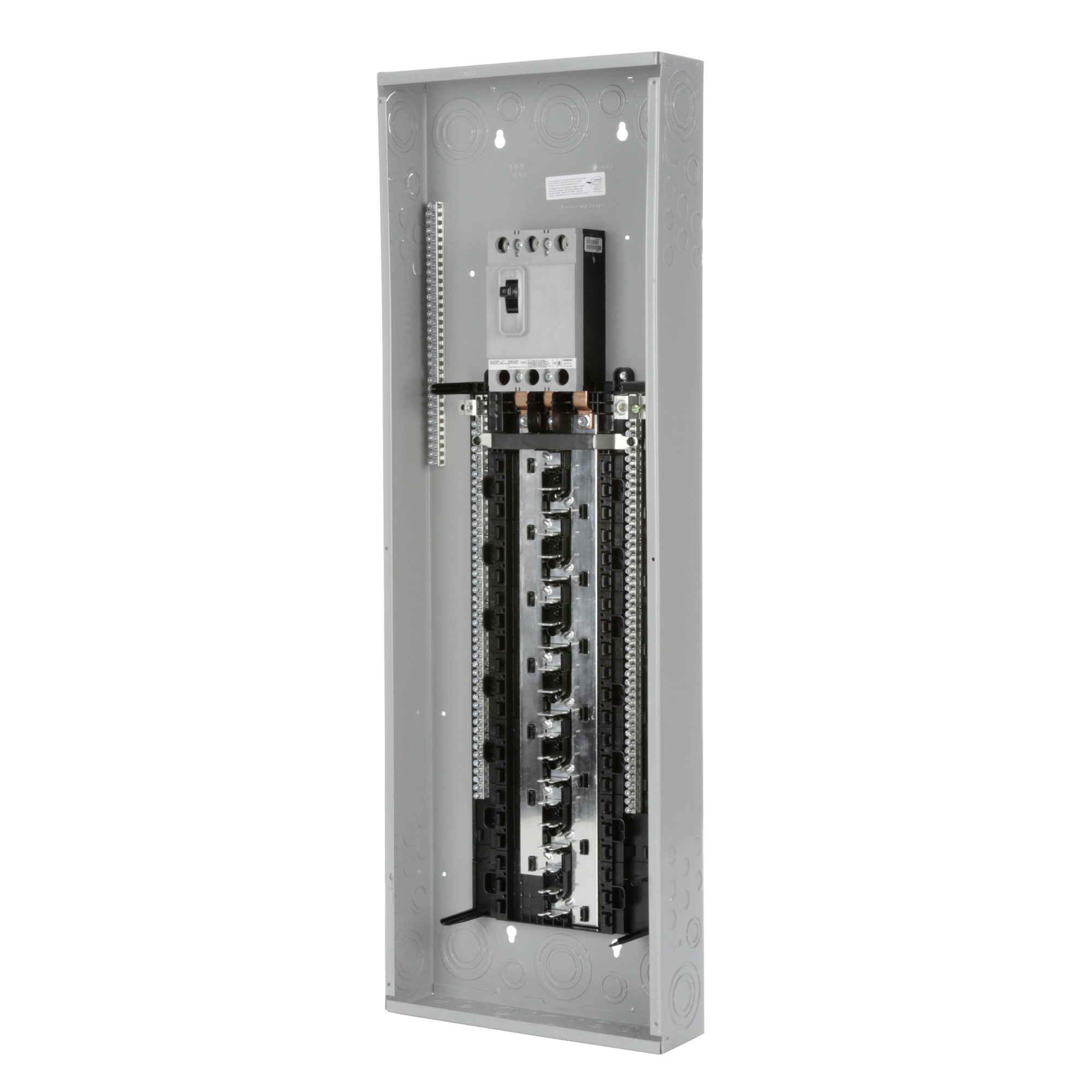 P4260B3200CU PL Series Three Phase Main Breaker Load Center, 120/240 V AC, 200 A, 22 kA Interrupt