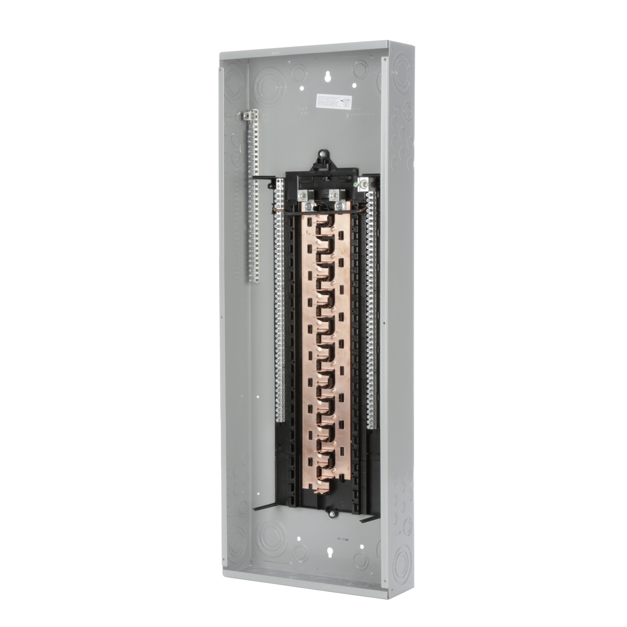 P4260L1225CU PL Series Single Phase Main Lug Load Center, 120/240 VAC, 225 A, 3 Poles, 22 kA Interrupt