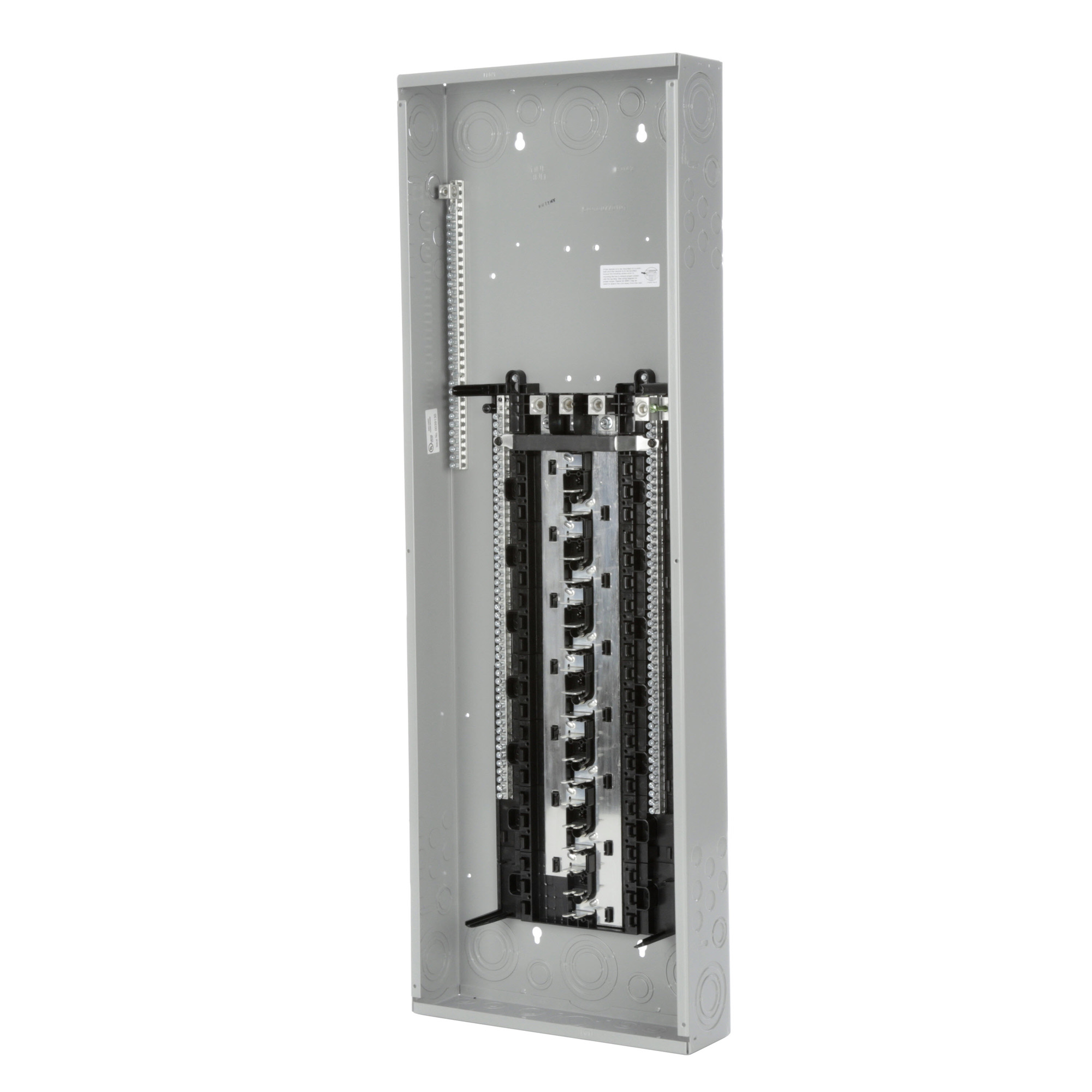 P4260L3225CU PL Series Three Phase Main Lug Load Center, 120/240 V AC, 225 A, 3 Poles, 100 kA Interrupt