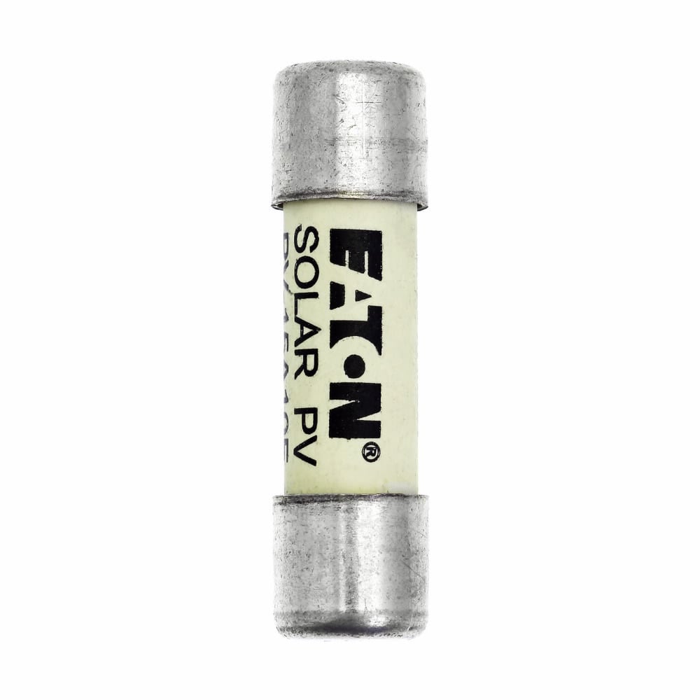 PV-15A10F PV Series High Speed Photovoltaic Fuse, 15 A, 1 kV DC, 50 kA Interrupt, Class: gPV, Cylindrical Body