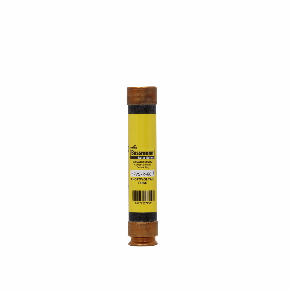 PVS-R-60 Current Limiting Fast Acting Fuse, 60 A, 600 V AC, 200 kA Interrupt, Class RK5