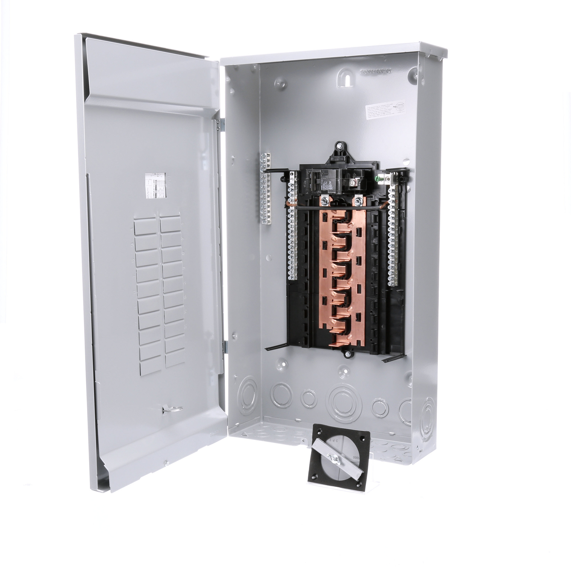 PW2020B1100CU PL Series Single Phase Main Breaker Load Center, 120/240 V AC, 100 A, 22 kA Interrupt