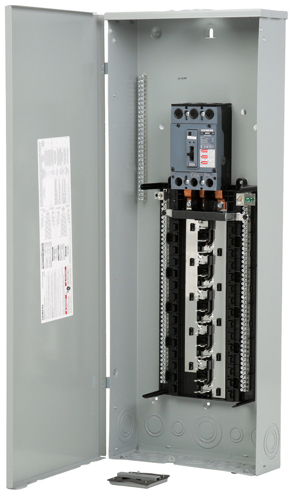 PW3054B3200CU PL Series Three Phase Main Breaker Load Center, 120/240 V AC, 200 A, 22 kA Interrupt
