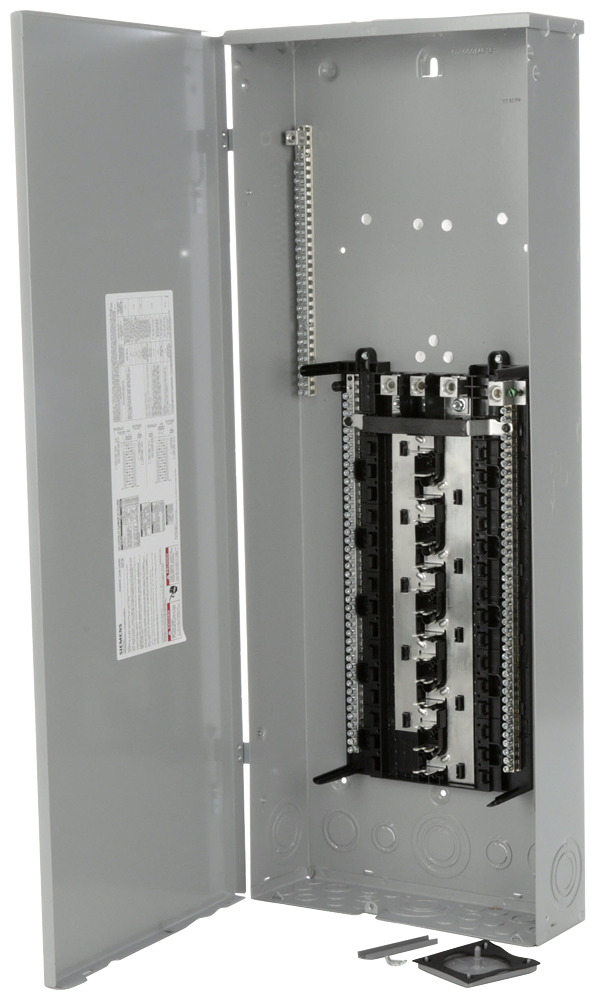PW3054L3200CU PL Series Three Phase Main Lug Load Center, 120/240 V AC, 200 A, 22 kA Interrupt