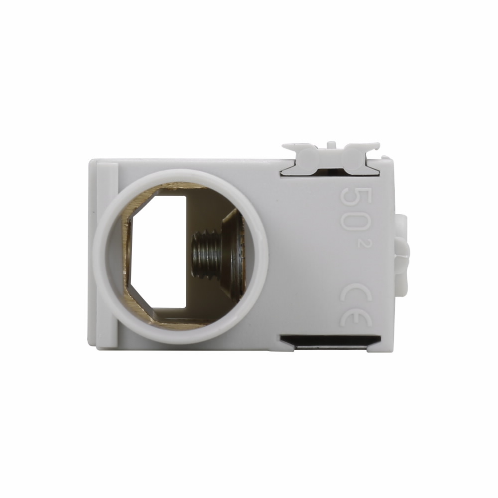 PWR50MM Direct Feed Non-Indicating Comb Busbar, For Use With Comb Busbar, 1000 V AC, 100 V DC, 50 sq-mm