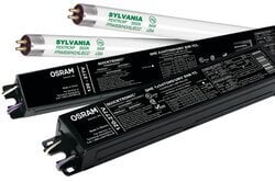QHE-2x54T5HO/UNV-DIM-TCL/51467 Quicktronic Powersense High Efficiency Electronic Dimming Ballast, T5HO Lamp, 54 W Lamp, 120 to 277 VAC, Programmed/Rapid, 1 to 0.01 Ballast Factor