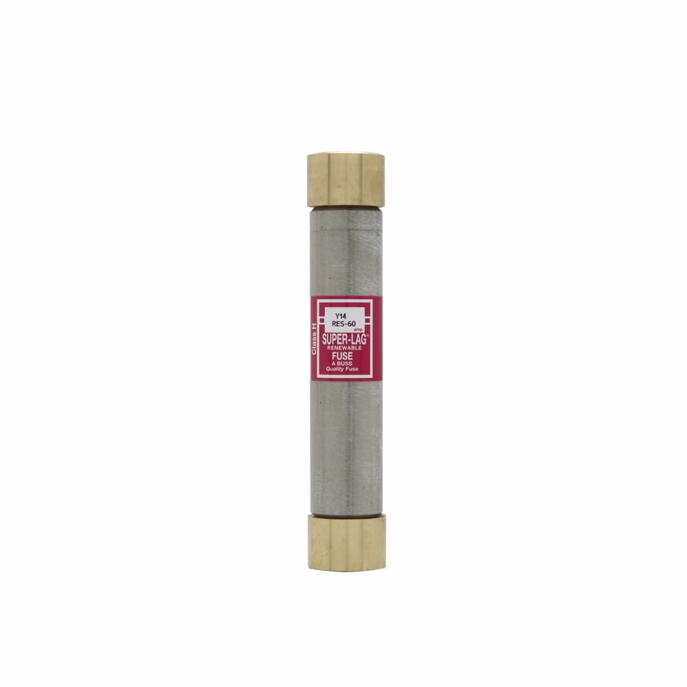 RES-45 Non-Current Limiting Non-Time Delay Non-Indicating Renewable Fuse, 45 A, 600 V AC, 10 kA Interrupt, Class: H, Cartridge Body