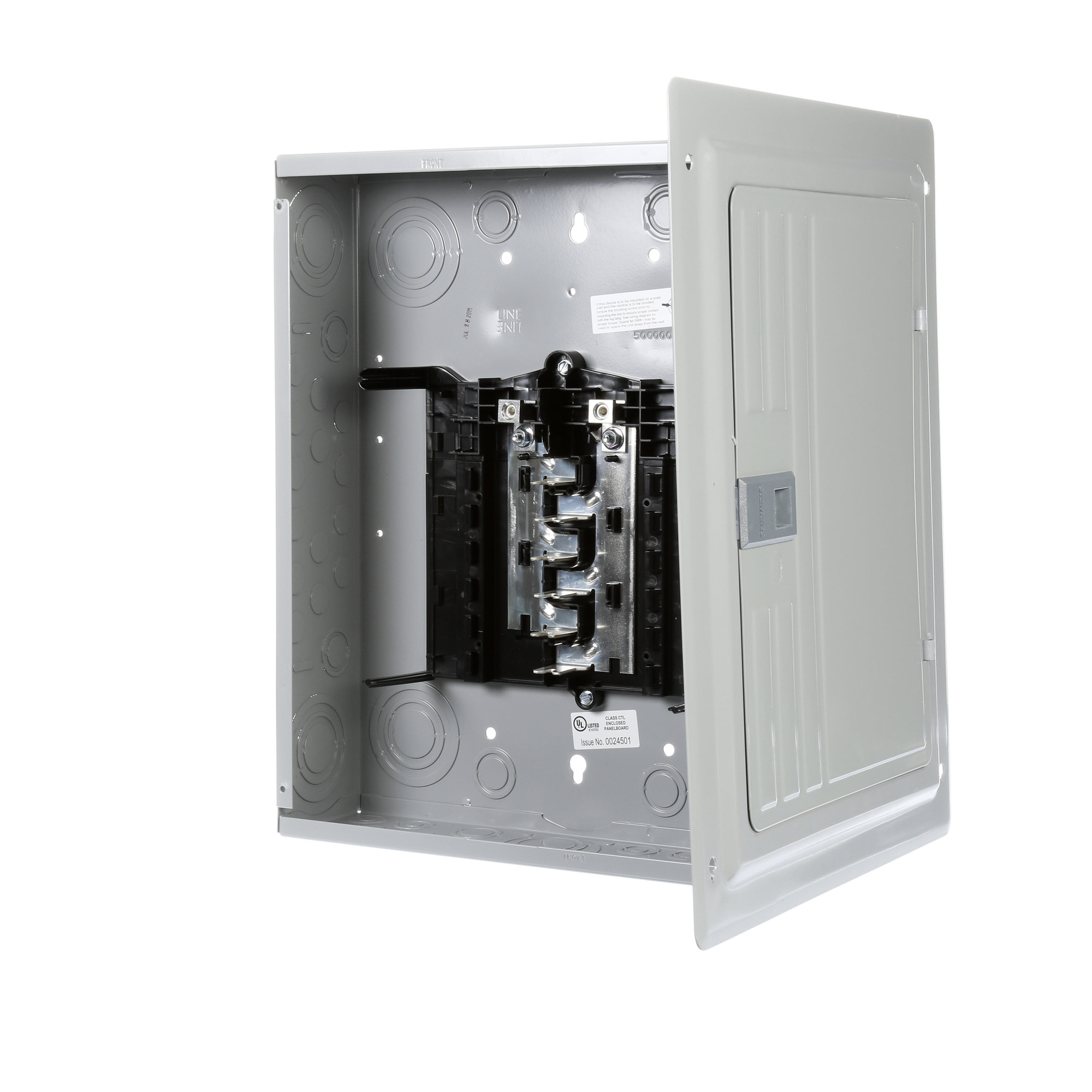 S1224L1125 ES Series Single Phase Main Lug Load Center, 120/240 V AC, 125 A, 22 kA Interrupt