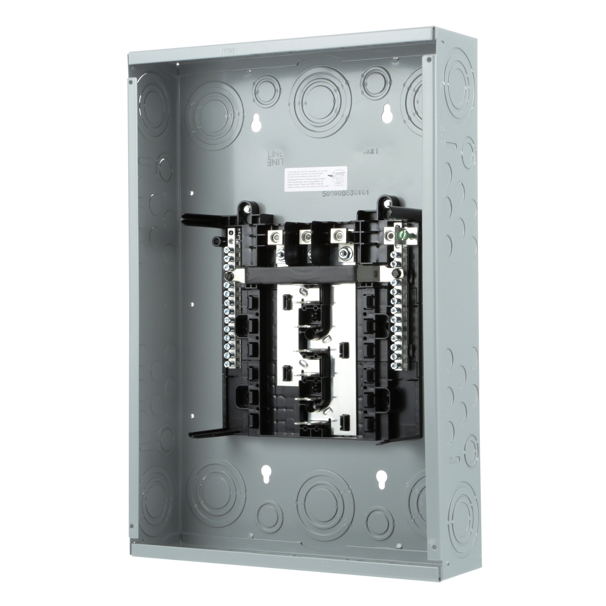S1224L3125 ES Series Three Phase Main Lug Load Center, 120/240 V AC, 125 A, 22 kA Interrupt