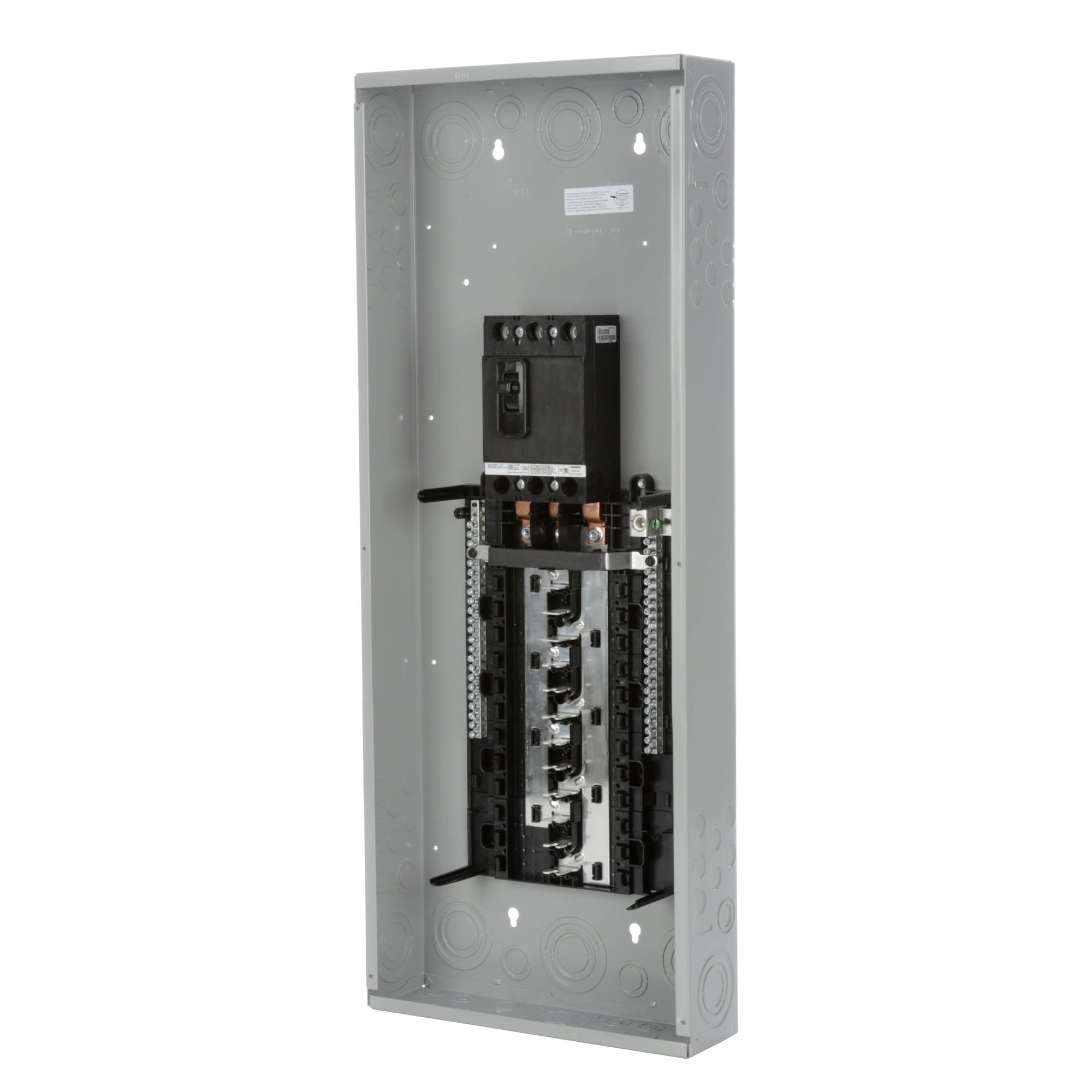 S2442B3150 ES Series Three Phase Main Breaker Load Center, 120/240 V AC, 150 A, 22 kA Interrupt