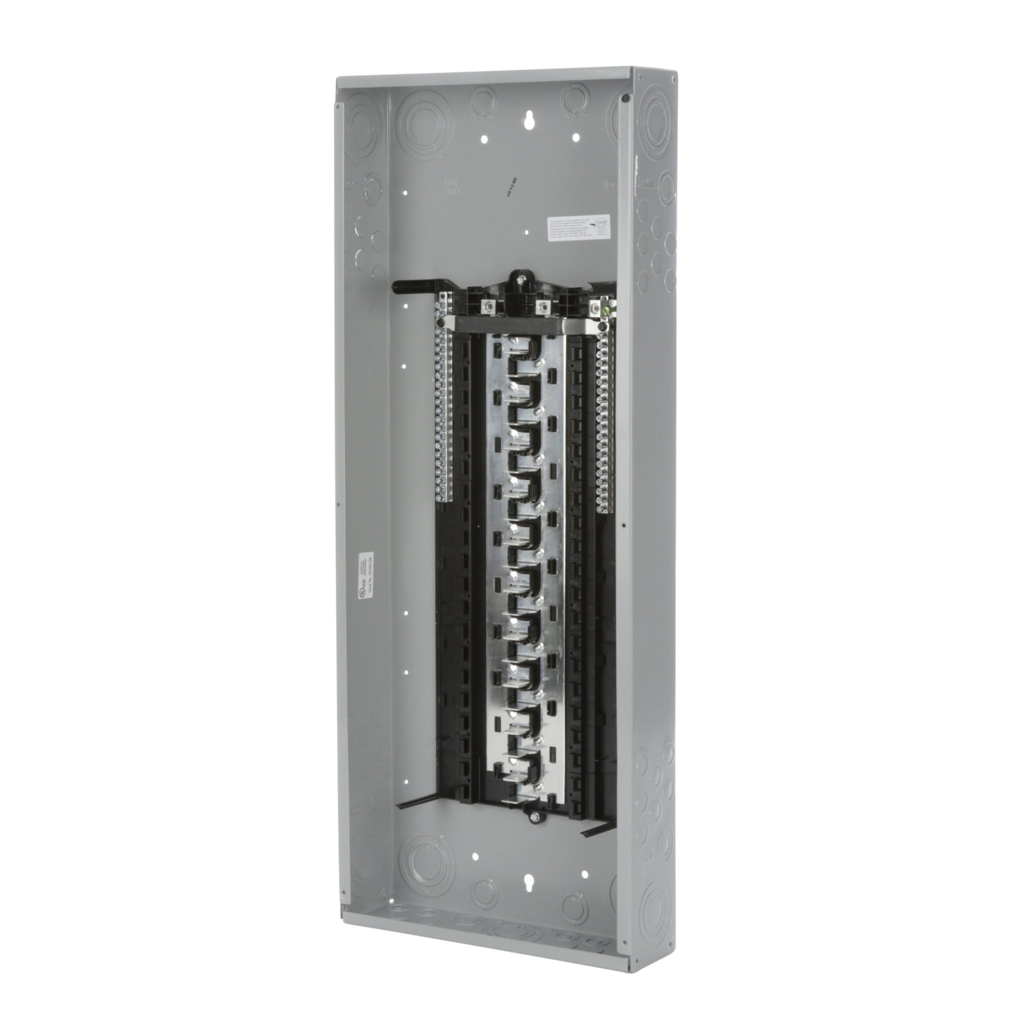 S4040L1125 ES Series Single Phase Main Lug Load Center, 120/240 VAC, 125 A, 22 kA Interrupt