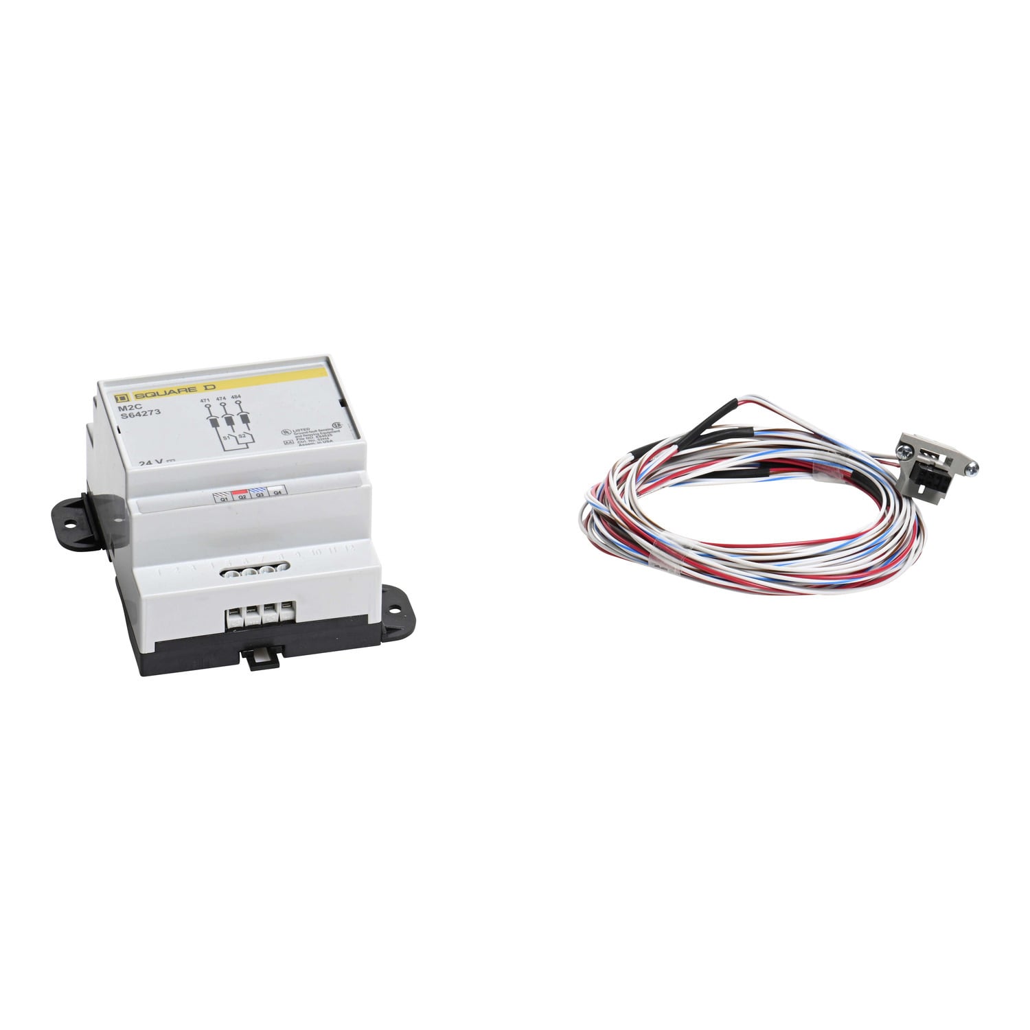 Circuit breaker accessory, PowerPacT P/R, two programmable contacts module, M2C