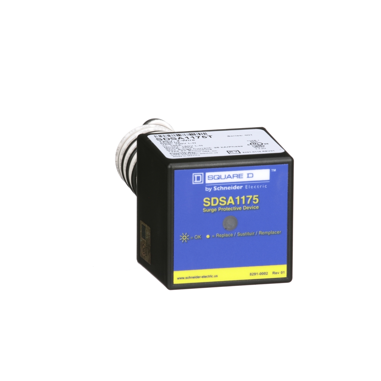 SDSA1175T Surgelogic 1-Phase Load Center Surge Protective Device, 120 V AC