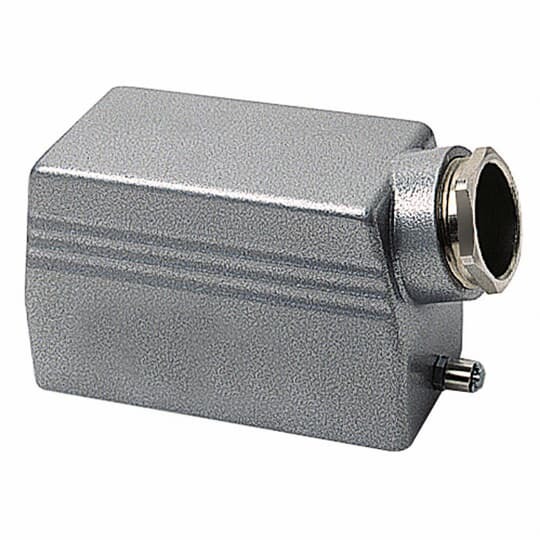 SH606H100MV Pos-E-Kon B Series Single Post Hood With Gasket, Side 1 x 1 in NPT Entry, Standard Mount, Die Cast Aluminum